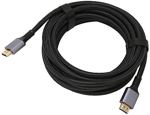 Cable HDMI 8K 2.1, 8K 60HZ 4K 120HZ Cable de Video de Sonido Envolvente 3D, Señal Estable para Proyector de Monitor de TV HD 8K