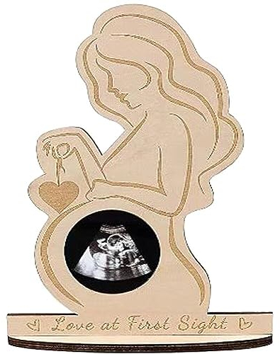 Fituenly Baby Ultraschall Fotorahmen Sonogramm Bilderrahmen Schwangerschaft Geschenk Baby Ankündigung Ankältung Für Paare Neue Mütter Dady