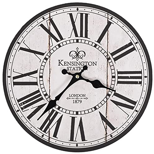 Homgoday Vintage Wanduhr London 30 cm