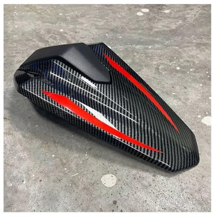 Heckteil Verkleidungs Für CF&Moto 450SR 450 SR 2022 2023 Motorrad Zubehör Sozius Hinten Verkleidung Sitz Gugel Abdeckung Buckel Verkleidung Carbon Faser