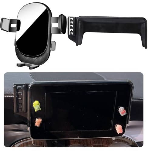 Car Phone Holder for Mercedes-Benz C-Class/GLC Auto Accessories[Only for 2015-2019 C Class/GLC 7-inch Screen][Please verify your screen size to determine if it is suitable] [ No Fit 8.4-in Screen ]