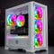 GameMachines Trinity Snow Edition - Gaming PC - AMD Ryzen 7 5700X - GeForce RTX 5060 Ti - 1TB SSD - 32GB DDR4 - WLAN - Win 11 Pro