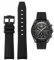 Soft Rubber Straps For Omega SEAMASTER PLANET OCEAN Watch 20mm,Omega X Swatch Moonswatch Replacement Strap,Curved No Gap Moonswatch Swatch strap with Silver Stainless Steel Buckle