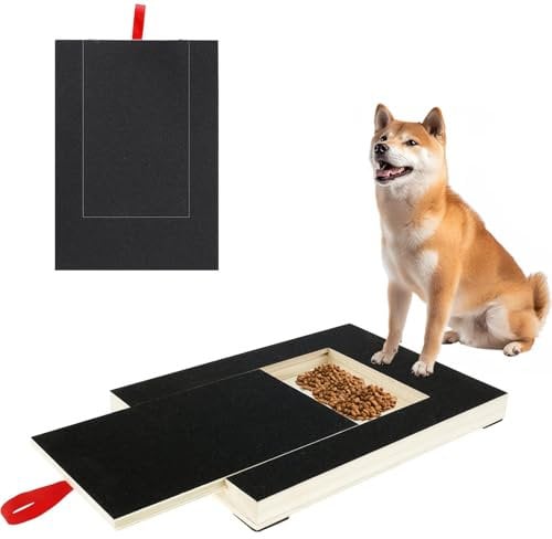Dog Scratch Pad Nails Stress Free,Dog Nail File Board,Premium Dog Nail Scratch Board,Dog Nail Scratch Board File,Dog Scratch Board for Nails with Built-in Snack Box for Pet