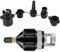 Lot d'adaptateurs de valve 4 en 1, buse de gonflage, pour bateaux gonflables, paddle, kayak, planches de stand up paddle, accessoires de SUP, adaptateur de valve pour pompe SUP, adaptateur pour