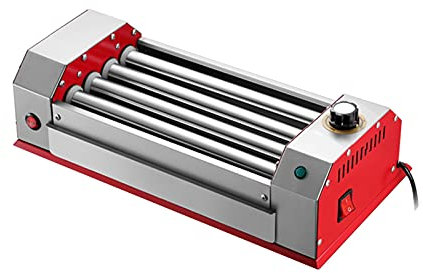 Hot Dog Roller Machine - Edelstahl Heat Roller Wurst Grill für Küche Frühstück