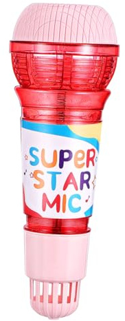 TOYANDONA Echo Microphone Toy for Boys and Girls Fake Plastic Microphone Echo Stocking Stuffer for Boys Girls