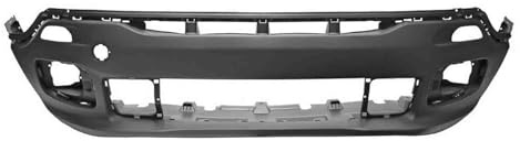 Paraurti Anteriore Inferiore Nero Goffrato Con Tappo Copri Gancio Con Tracce Pdc E Park Assist Compatibile Per Renegade SUV Dal 2015 Al 2024 Codice Originale 735598589