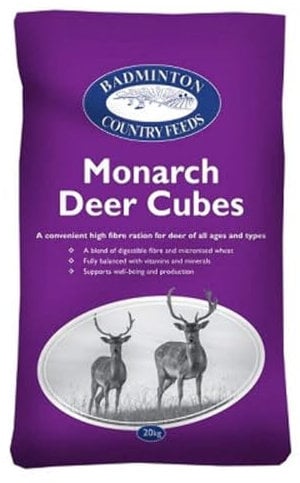 Badminton Monarch Deer Cubes 20kg