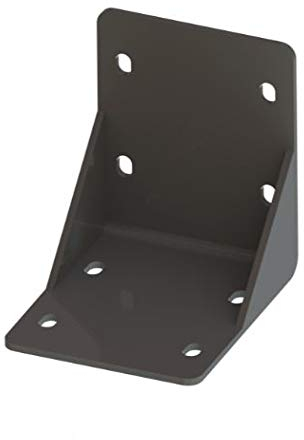 VANA Stahl Deckenhalterung SPP061 für Kassettenmarkisen Adapter zur Deckenmontage (1-Stück, grau)