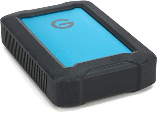G-Technology ArmorATD 5 To: Disque dur externe robuste, résistant aux chocs et à l'humidité - USB-C, Thunderbolt 3, USB 3.0