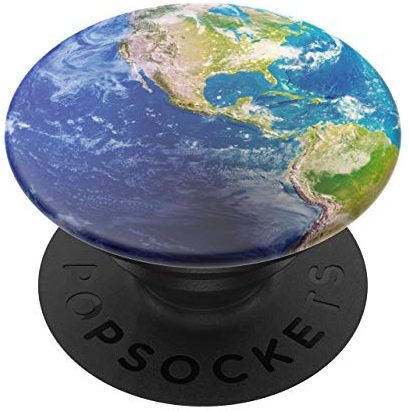 PopSockets PopGrip - Ausziehbarer Sockel und Griff für Smartphones und Tablets mit einem Austauschbarem Top - Put a Spin on it