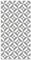 Panorama Alfombra Vinílica Cocina Baño - Varios Tamaños - (Geometría Gris 40x80 cm)