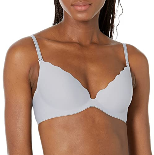 b.tempt'd Women's B.wow'd Convertible Push Up Bra, Opaque, Lilac Gray, 32C