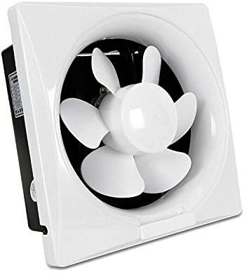 8/12 Ventilation Extractor Fan Wall Ceiling Mounted Exhaust Fan Ventilator with Back Draught Shutter for Bathroom Bedroom Kitchen (8inch/240mm))