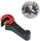 ViWaVee 2 in 1 Kopfstützenhalterung Auto Haken mit Handyhalterung, 360° Heckhaken für Autositze für Tasche, Geldbörse, Stoff, Lebensmittel, Rücksitz Auto Organizer, Handtaschenhalter Auto(Rot-1 Pack).