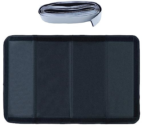 Haishine Fensterrollo für Wohnmobiltür, faltbar, Oxford-Stoff, dick, wasserdicht, Schutz gegen UV-Strahlen, Wohnmobil/Anhänger/Tür, Fensterabdeckung