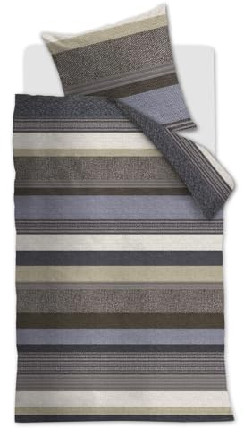 Beddinghouse Renforcé-Bettwäsche-Garnitur Elodie Farbe Natural Größe 155x220