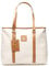 Jordan Monogram Tote Tasche, beige
