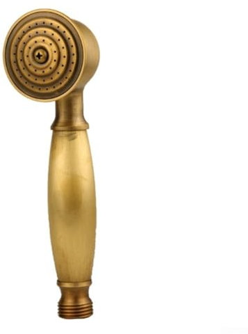 Pommeau de douche vintage en laiton haute pression amovible pour salle de bain (antique)