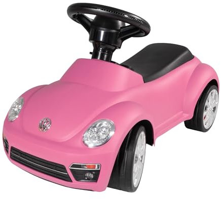 Lemodo Rutschauto Beetle pink – Babyrutscher Kinderfahrzeug, Rutscher ab 18 Monate, stabiles Rutschfahrzeug mit Kippschutz, Rutscherauto, Spielzeugauto für Kleinkinder, Lizenziertes Kinderspielzeug