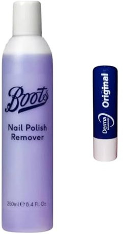 Nail Polish Remover ☆ 100% VEGAN 250 ML By B öø ţš With Free Orignial Lip Balm