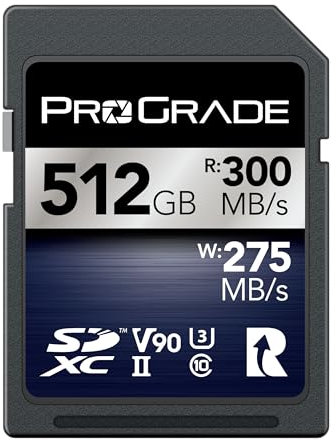 ProGrade Digital SDXC UHS-II V90 Iridium Memory Card (512GB)