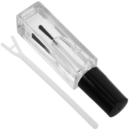 FOMIYES Colle à Transparente à Formule Douce Applicateur Avec Fourche Pour Application Facile Et Précise Faux