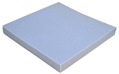 Dein-Polster Hochwertige RG 50 Kaltschaum Sitzpolster 6er Set Schaumstoff zuschnitte 50x50 cm, Extrem Langlebig, 6 Stück, direkt in Deutschland gefertigt (50x50x4 cm)