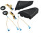 Homeponnew High Performance A Pillar Tweeter Speakers Fits for BMW F10 F11 Front Door Installation