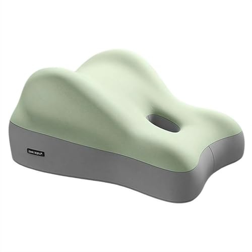Po-Kissen für Paare - Ergonomisches Schaumstoff-Stützkissen zum Sitzen & Liegen, ideal für Schwangere, Heimgebrauch, modernes Keil-Design mit abnehmbarem Bezug, für Paare, Date-Nacht-Geschenke (Grün)