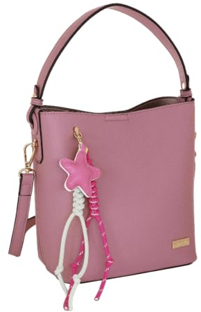 Camomilla Milano Borsa a Secchiello Donna, con Tracolla, Similpelle, Collezione Ice Lolly, Colore Rosa