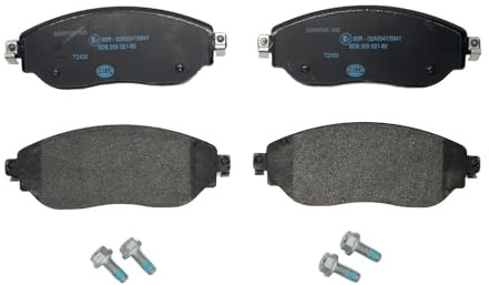 HELLA 8DB 355 021-891 Brake pad set - not prepared for wear indicator