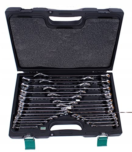 HONITON KLUCZE PŁASKO-OCZKOWE WALIZKA 26 elem. 6-32mm