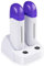Electric Wax Heater Waxing Warmer Machine Double Depilatory Roll Wax Warmer for Hair Removal