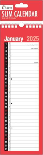 2026 Wall Planner Calendar – Spiral Bound Year Planner with Holidays & Notable Dates – Large Organiser for Home, Office, School, or Business (SLIM CALENDAR)