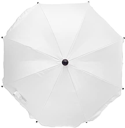 Sombrilla parasol blanca