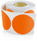 500 Stk Runde Aufkleber Stickers 50mm Farbkodierung Kreis Etiketten Rolle Markierungspunkte Fluoreszierende Orange