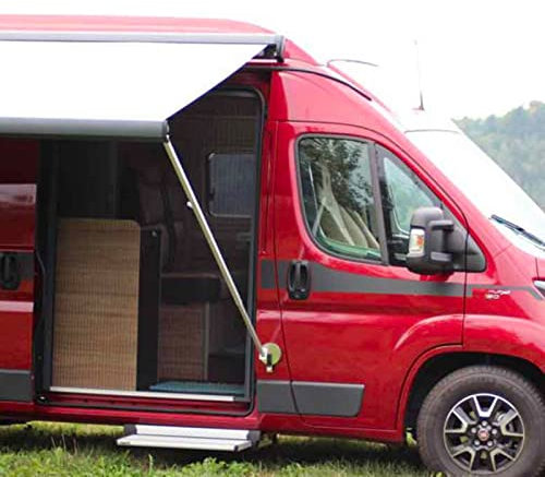 Reimo Thule Lot de 2 supports de pied de support Multifix à ventouse pour store de camping