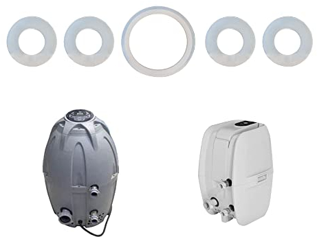 Autoacc Verbindungsdichtungs-Set, Luftpumpendichtung, passend für Bestway Saluspa Coleman Lay-z-spa Aufblasbare Whirlpool Hearter Spa Ersatzteile (1xA+4xB/C)