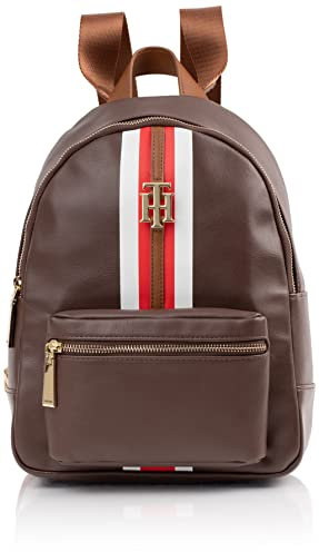 Tommy Hilfiger Damen Jaden Plus Rucksack, Kastanie, Einheitsgröße