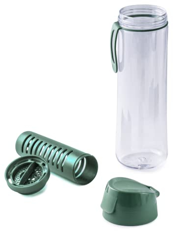 Snips, Bouteille avec Infuseur, Gourde Infuseur 0,75 L, Gourde Isotherme 7 x 25 cm, Plastique Recyclé, Made in Italy, 0% BPA e phthalate free
