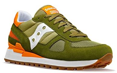 Saucony Shadow Original Olive/Orange Men's 7.5, Women's 9 Medium