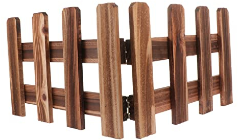 Holzzäune 1 X Weihnachtsbaum-Zaun Außendekoration Geländerschutz Außenpfähle Zaunpaneel Feengarten-Zaun Urlaubszaun Lattenzaun Dekorativer Zaun Holzzaun Für Den Garten