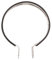 Zohisin Motorcycle exhausts muffler muffler pipe hanger bracket stainless steel semi circular, suitable for most motorcycles