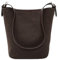 LAORENTOU Canvas Designer-Umhängetasche für Damen, Eimer-Crossbody-Tasche für Damen, große Kapazität Tragetasche, Braun 02, Medium