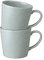 Denby - Teal Speckle Large Mug Set of 2-400ml Capacity - Dishwasher & Microwave Safe Crockery - Soft Textured Glaze Effect - Ceramic Stoneware Mugs - Chip & Crack Resistant - L13xW9.5xH9