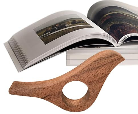 Book Accessories Ring, Book Marking Assistant, Bird Shaped Bookmark, Wooden Book Marker, Reading Finger Ring, Thumb Book Accessories, Unique Bird Bookmark, Creative Wooden Bookmark