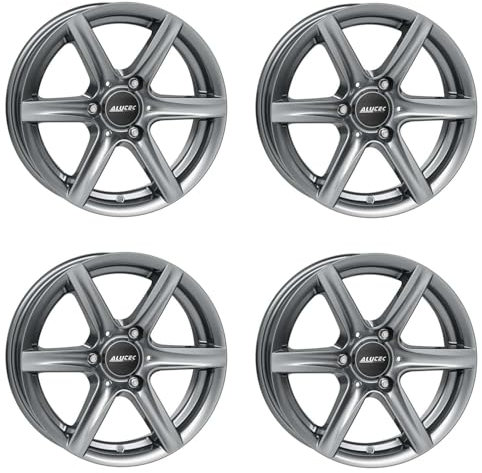 4x Alutec Felgen Grip 5.0Jx15 ET20 3x112 graphit kompatibel mit SMART/DAIMLER forfour