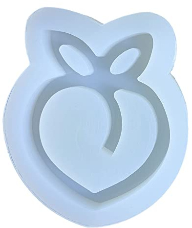 Shaker en résine époxy - Moules en silicone - Moules à fruits pour porte-clés - Joli shaker pour silicone époxy